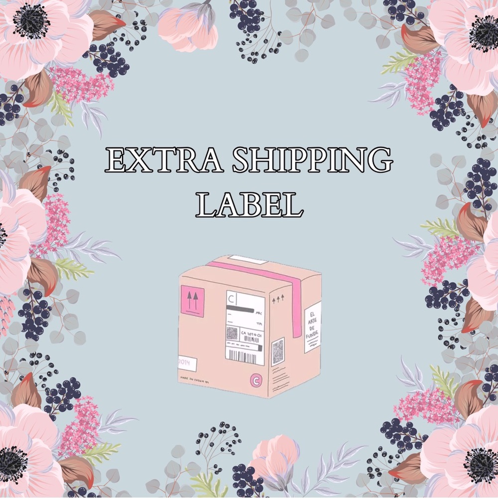 Extra Shipping Label